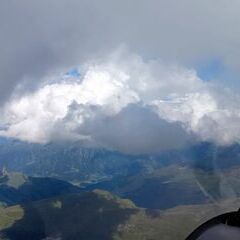 Flugwegposition um 12:47:40: Aufgenommen in der Nähe von Gemeinde Rauris, 5661, Österreich in 3432 Meter